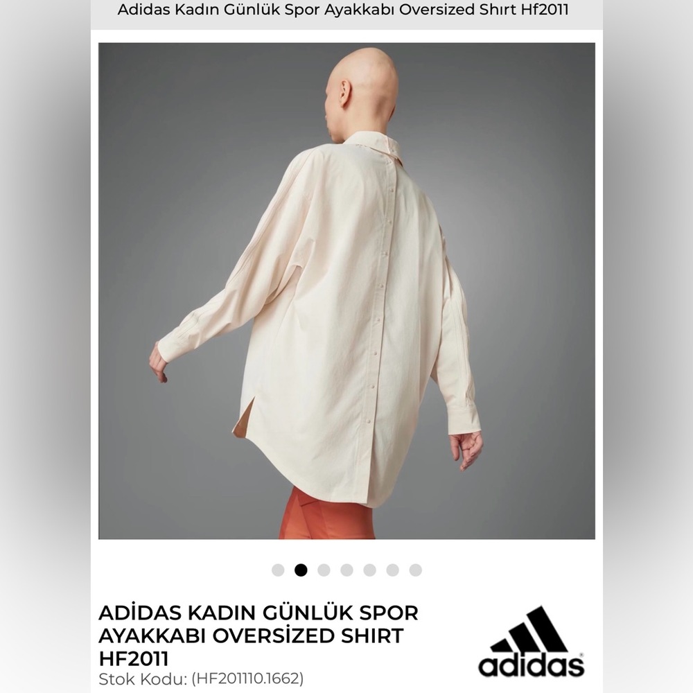 adidas Originals Zip Front OverShirt, Women’s Large Shacket - Picture 11 of 12